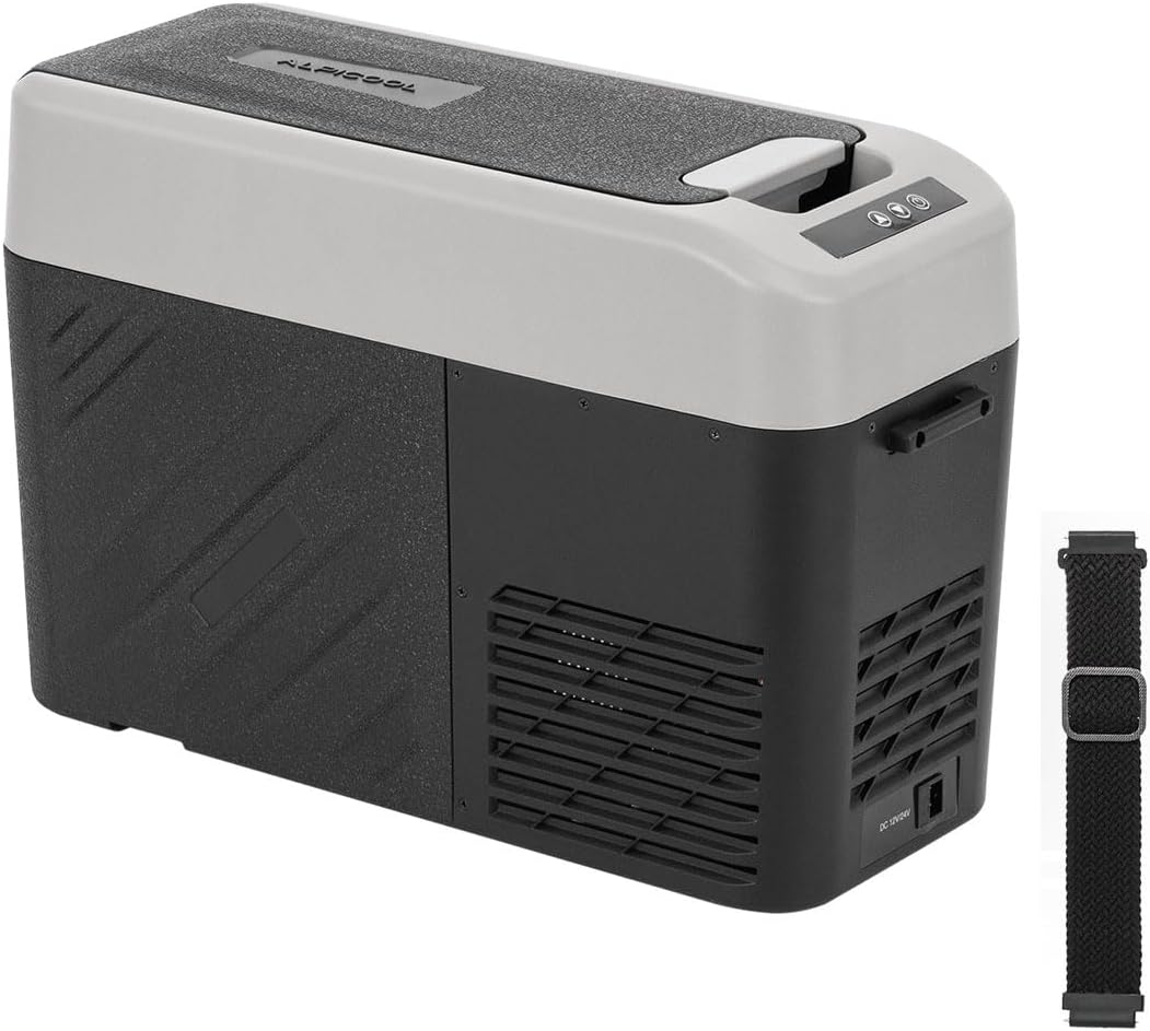 Alpicool KCF15 przenośna lodówka/zamrażarka elektryczna 12 V