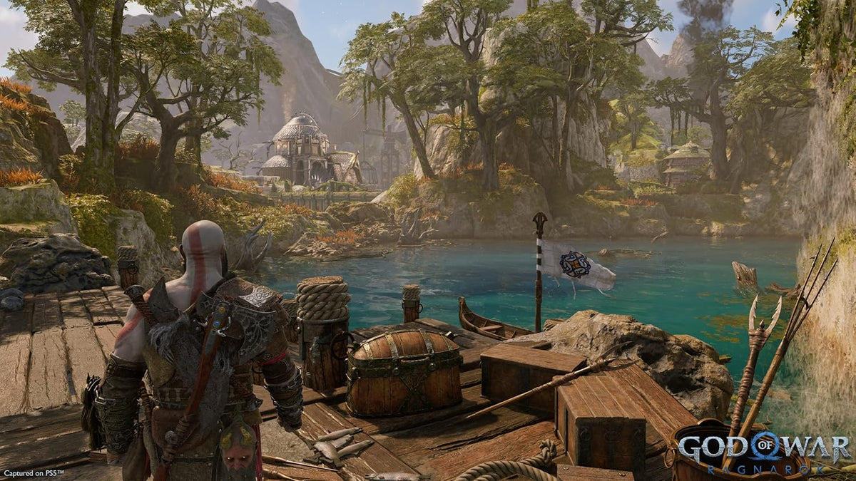 Konsola PlayStation 5 Edycja Standardowa Biała God of War Ragnarok
