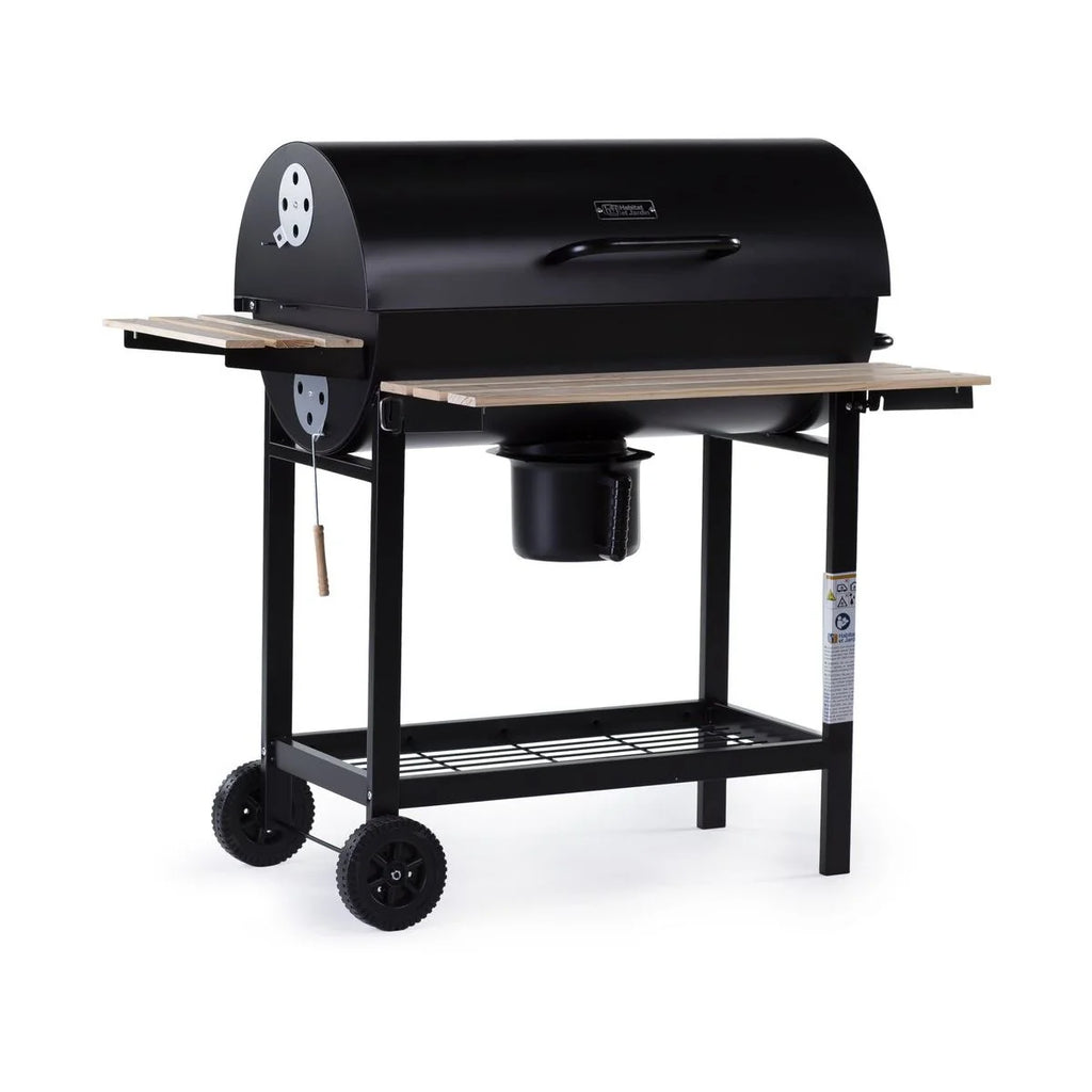 Grill węglowy "King" – 95 x 63 x 105 cm – czarny
