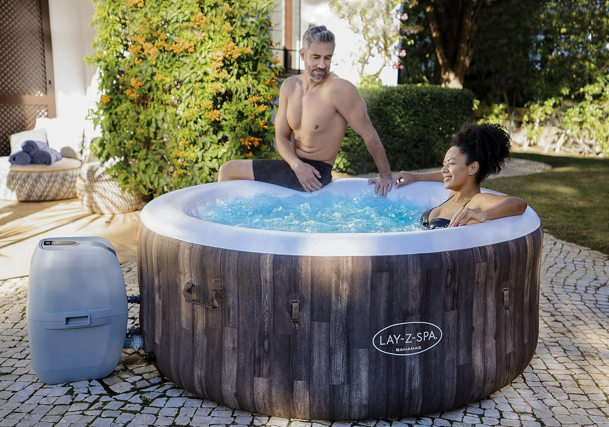 Bestway - Dmuchane SPA Lay-Z-SPA Bahamas dla 2-4 osób Okrągłe 180 x 66 cm
