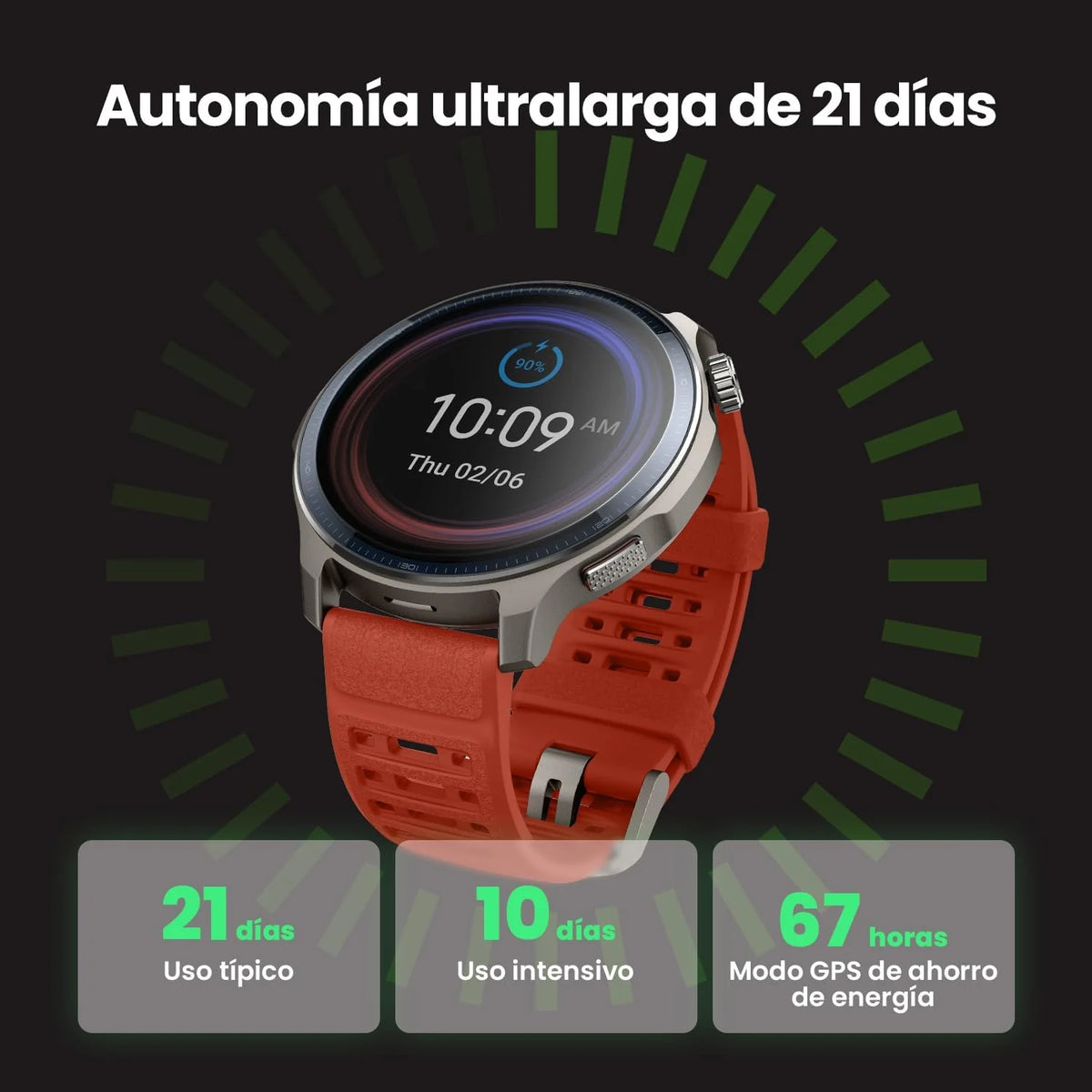 Amazfit Balance 2 Smartwatch Męski 47 mm, Wyświetlacz AMOLED 1,5" ze Szkła Szafirowego, Smartwatch z NFC, GPS, Bateria 21 Dni, Ponad 170 Trybów Sportowych, Hyrox, Golf, dla Androida i iPhone'a