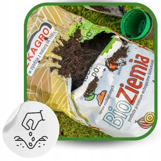 BIO Ziemia ogrodowa Kompost 1050L do pomidorów, warzyw, rozsad PALETA