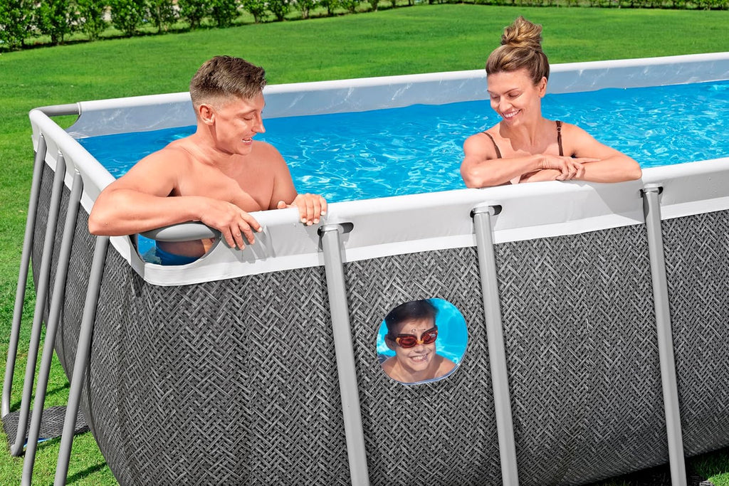 Basen prostokątny Bestway Splashview, 488 x 244 x 122 cm