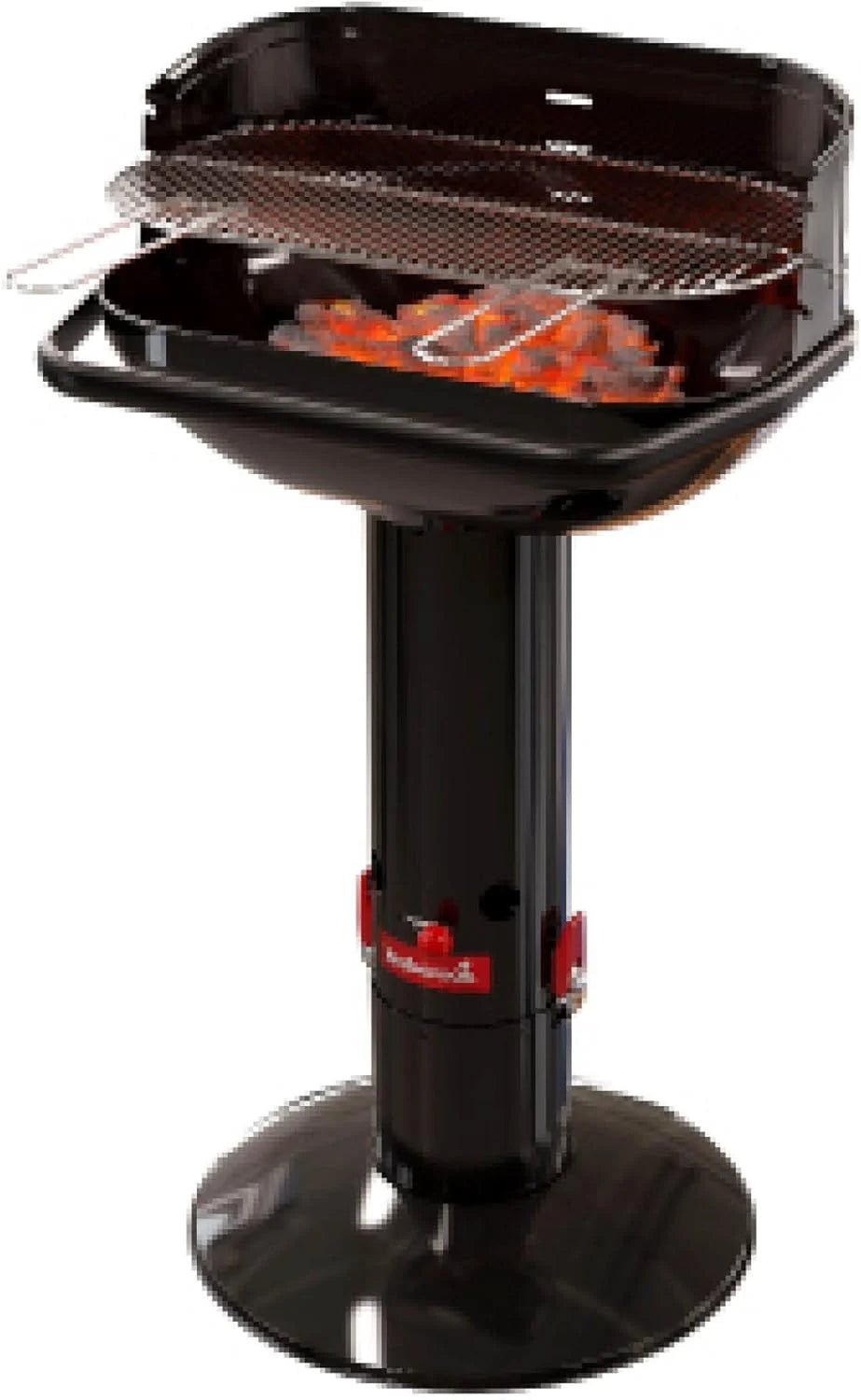 Barbecook Loewy 50 grill węglowy metaliczny ze stali nierdzewnej Ø 47,5 cm wys. 99 cm 2234512000 szary