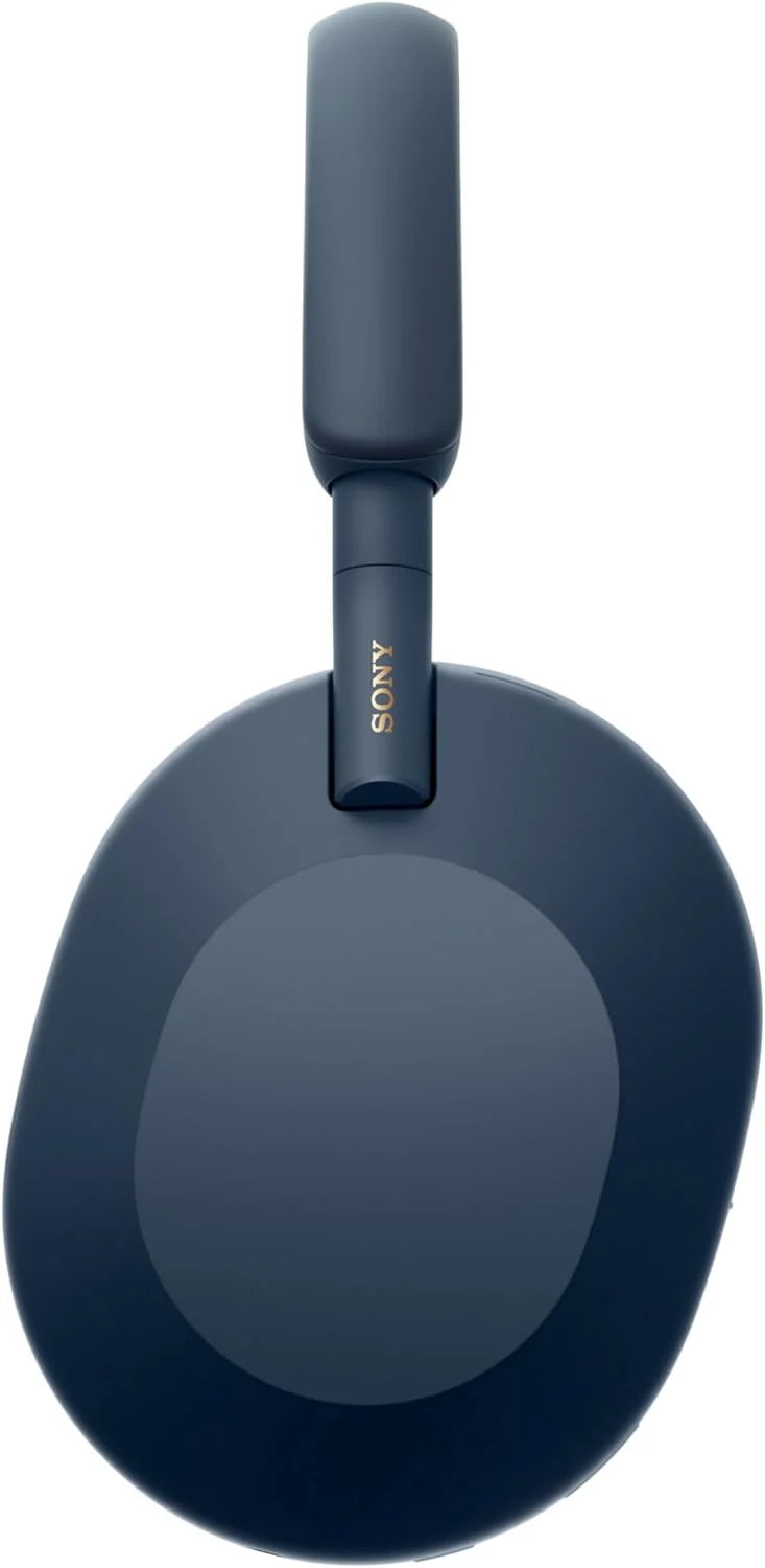 Sony WH-1000XM5 ANC Bezprzewodowe słuchawki nauszne z redukcją hałasu, Bluetooth, krystalicznie czystą jakością rozmów, Hi-Res, do 30 godzin pracy na baterii, szybkie ładowanie, Alexa i Asystent Google, iOS i Android - Czarne