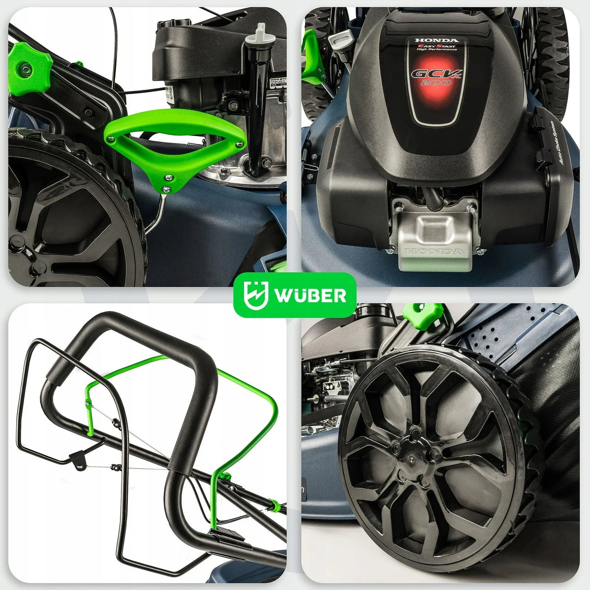 PETROL LAWNMOWER HONDA ENGINE POWERFUL SELF-PROPELLED LAWNMOWER + OIL