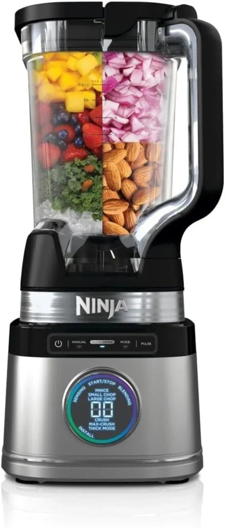 Blender kielichowy Ninja Detect Power Pro 3 w 1 (1200 W), 3 pojemniki 700 ml i ostrze do ciasta, idealny do miksowania, siekania i ubijania, kolor złoty, TB401EUSTGD