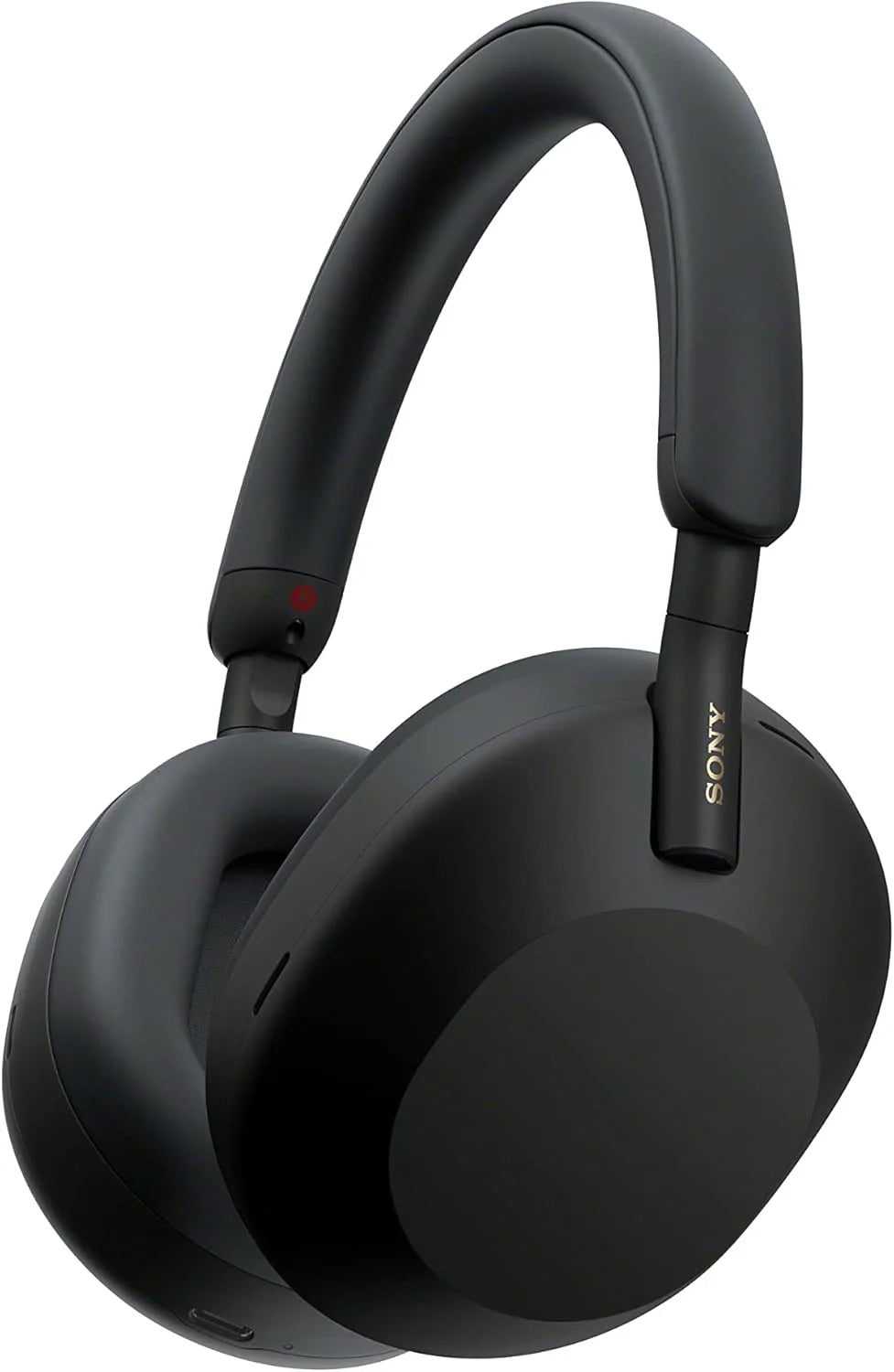 Sony WH-1000XM5 ANC Bezprzewodowe słuchawki nauszne z redukcją hałasu, Bluetooth, krystalicznie czystą jakością rozmów, Hi-Res, do 30 godzin pracy na baterii, szybkie ładowanie, Alexa i Asystent Google, iOS i Android - Czarne