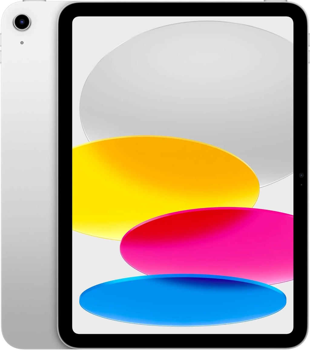 iPad 11 cali: Chip A16, model 11 cali, wyświetlacz Liquid Retina, 128 GB, Wi-Fi 6, aparat przedni i tylny 12 MP, Touch ID, bateria na cały dzień – srebrny