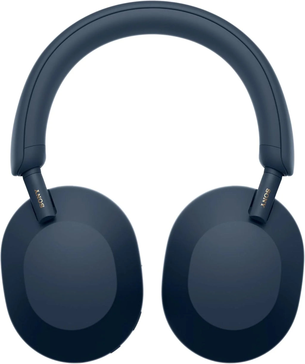 Sony WH-1000XM5 ANC Bezprzewodowe słuchawki nauszne z redukcją hałasu, Bluetooth, krystalicznie czystą jakością rozmów, Hi-Res, do 30 godzin pracy na baterii, szybkie ładowanie, Alexa i Asystent Google, iOS i Android - Czarne