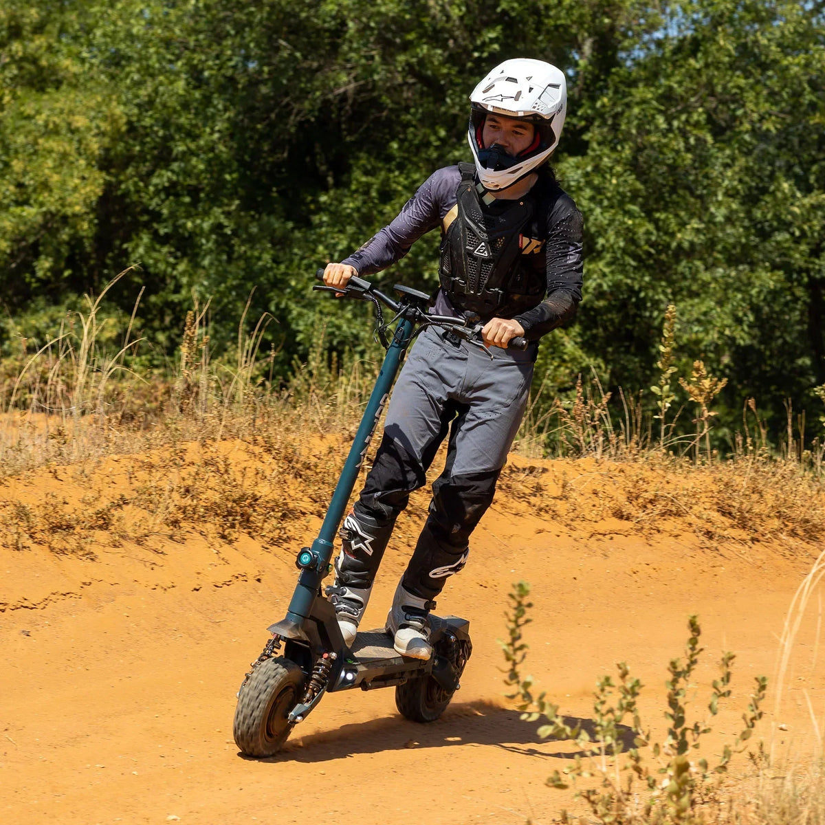 2026 Gotrax GX3 Terenowa Hulajnoga Elektryczna – Podwójny Silnik o Dużej Mocy, Prędkość Maksymalna 64 km/h, Opony Terenowe