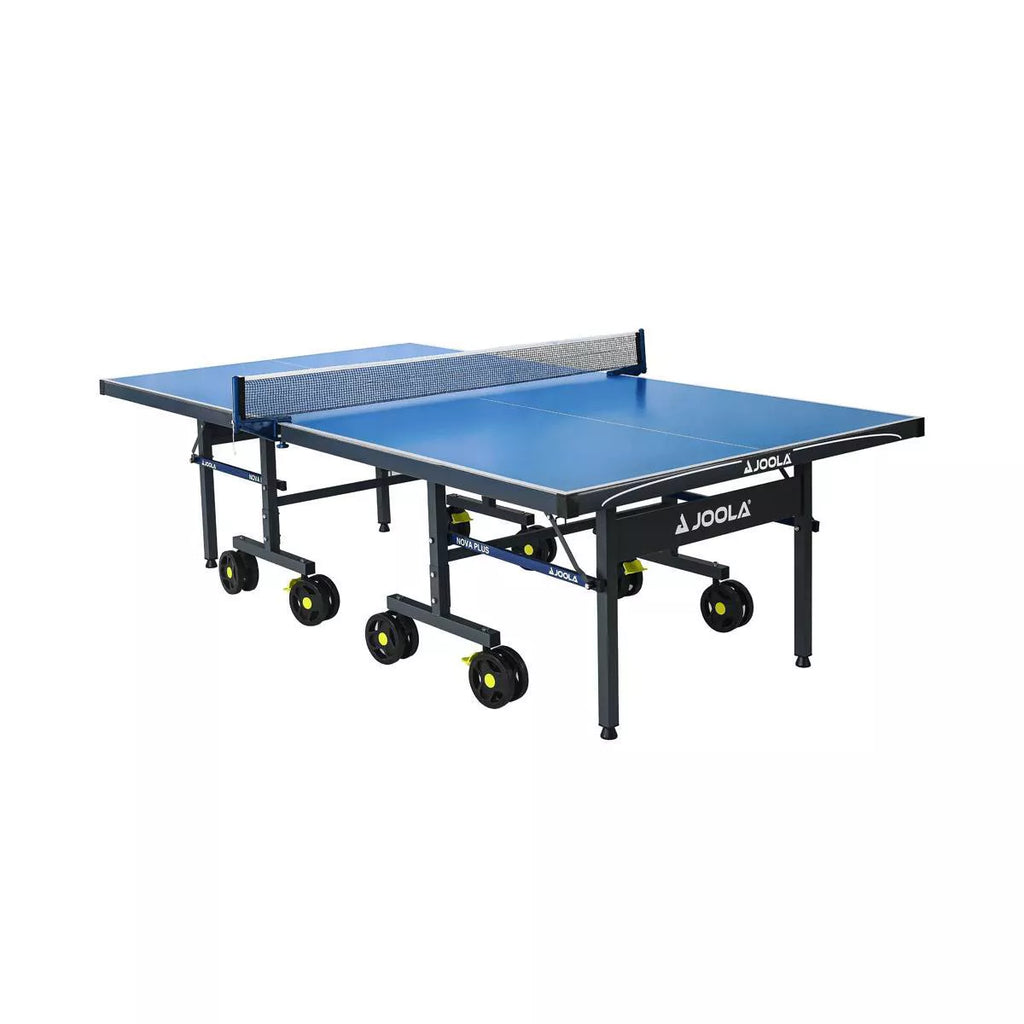 Stół do ping-ponga zewnętrzny JOOLA Nova Pro Plus z wodoodporną siatką, 274 x 152 cm, składany, aluminiowy blat