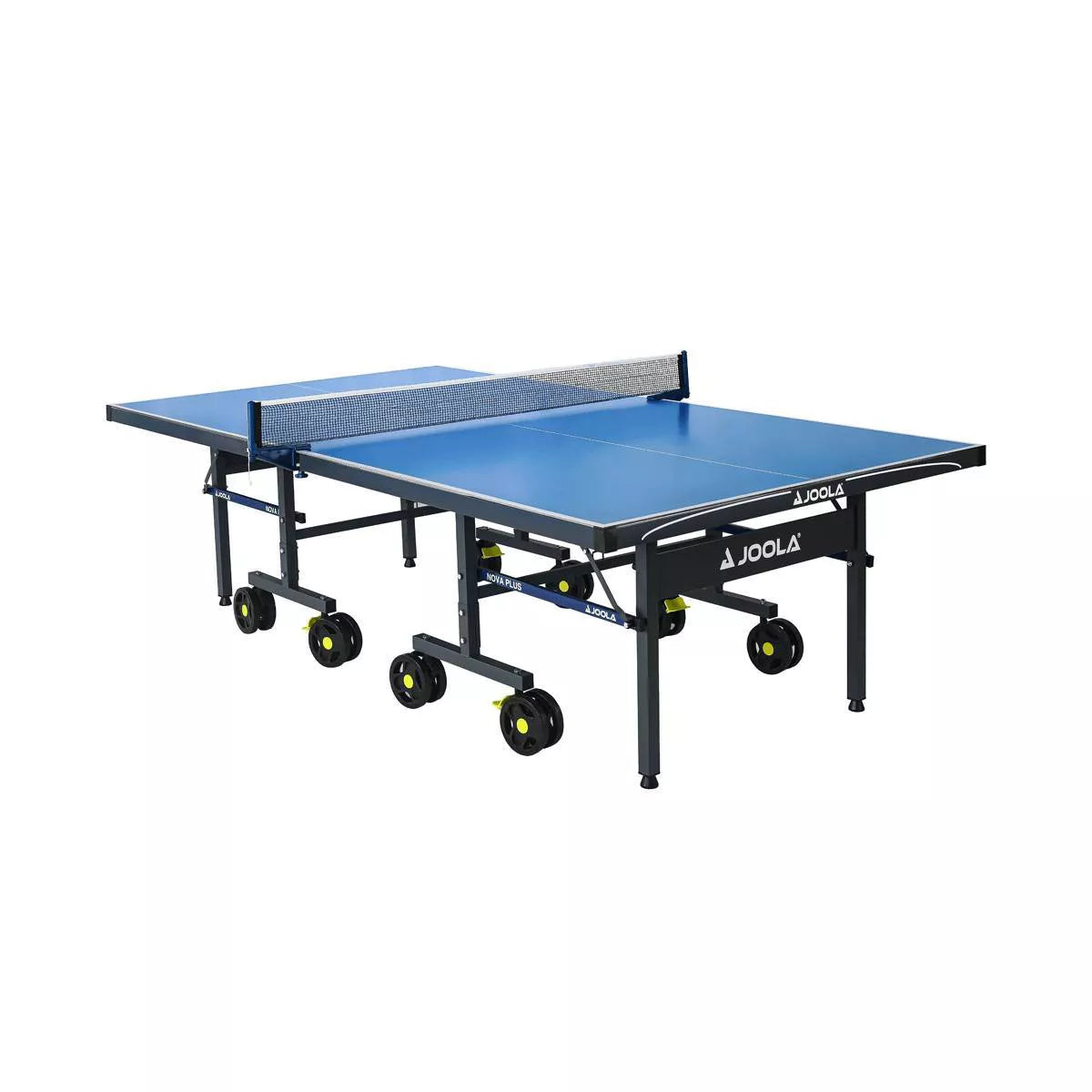 Stół do ping-ponga zewnętrzny JOOLA Nova Pro Plus z wodoodporną siatką, 274 x 152 cm, składany, aluminiowy blat