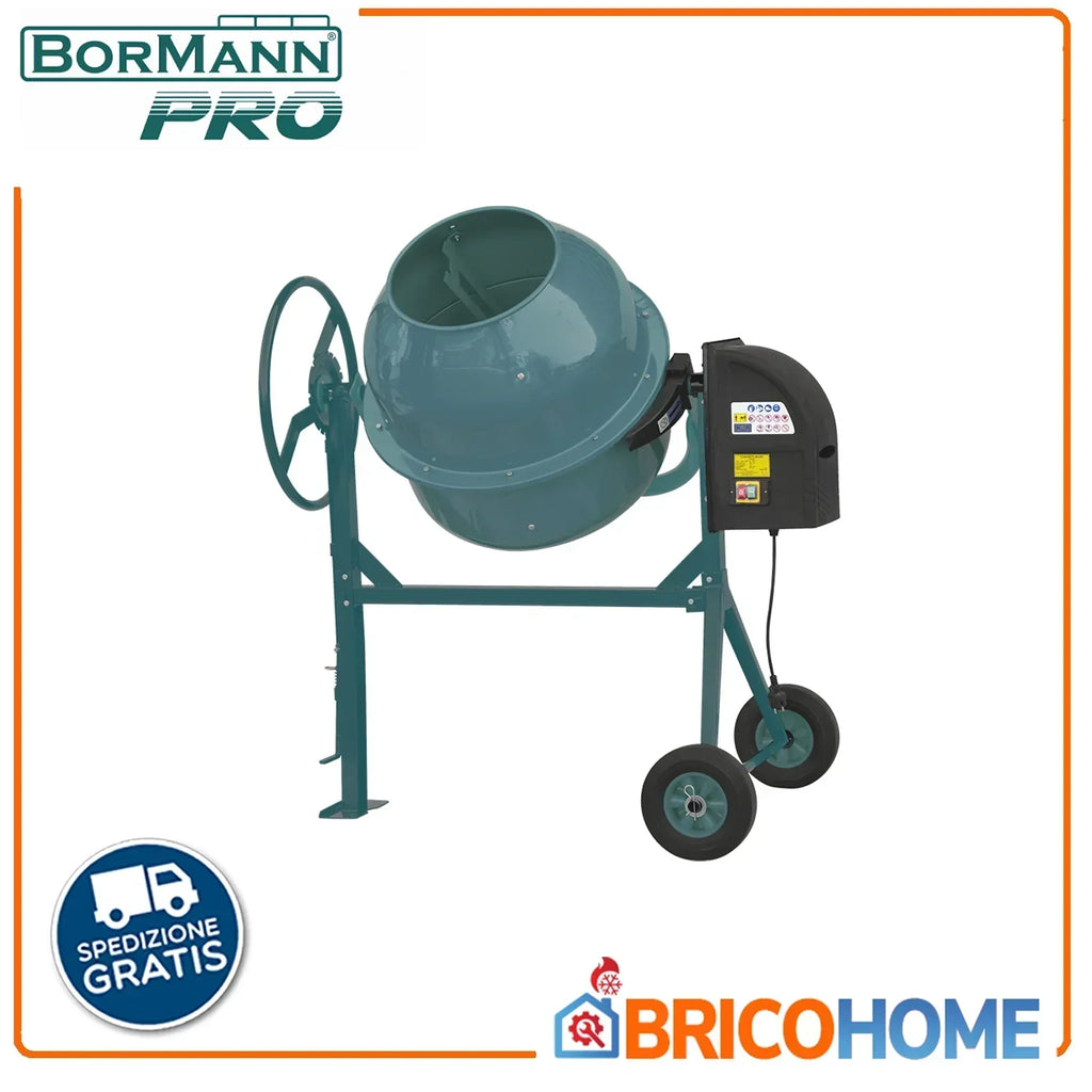 Betoniarka elektryczna BORMANN Pro 180 L 800 W BMX1810 (2026)