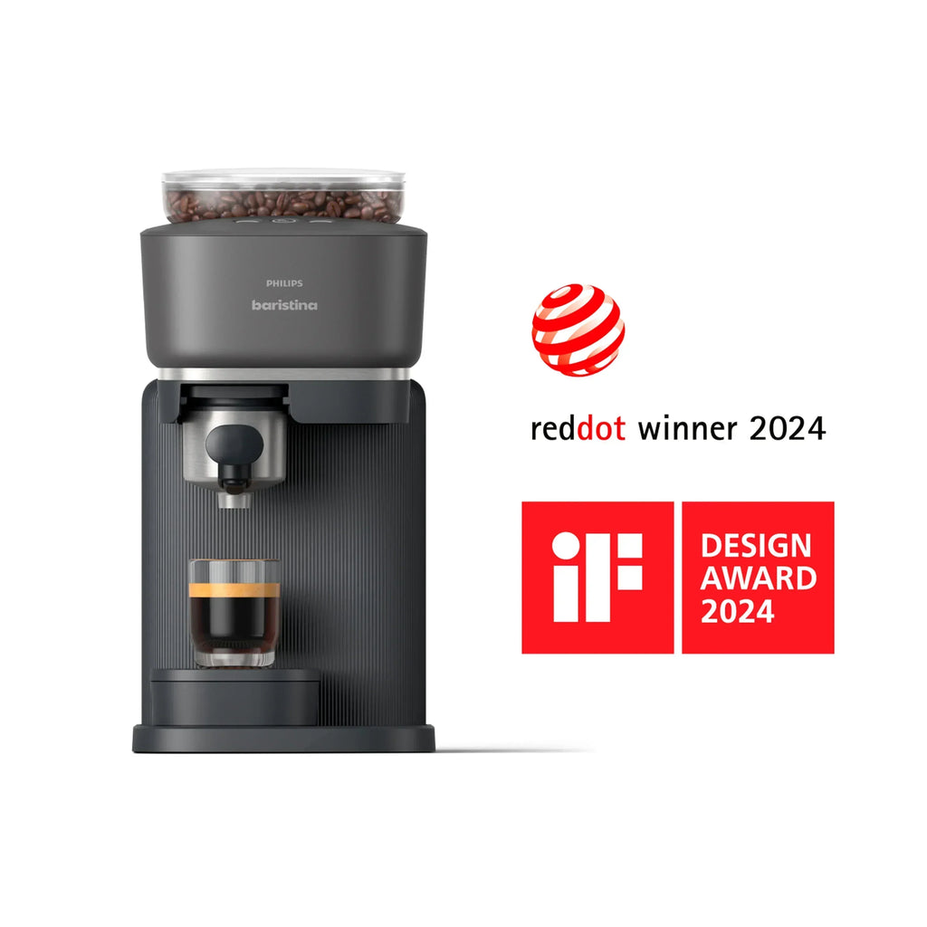 Ekspres do kawy Philips Baristina czarno-szary (BAR300/60)