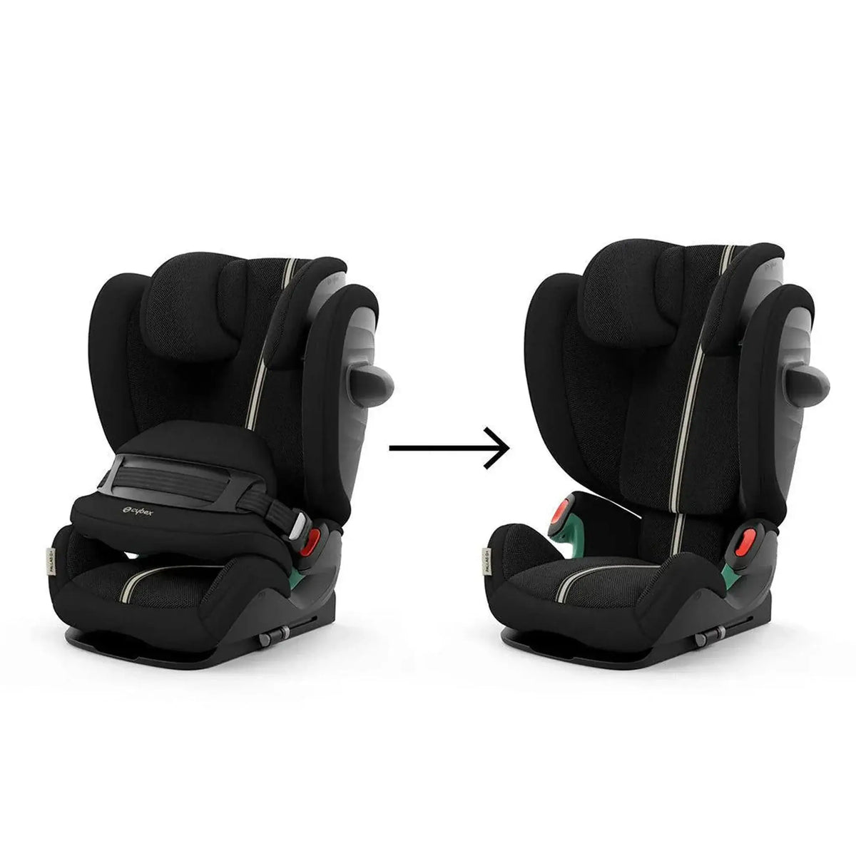 2025 Fotelik Samochodowy CYBEX Pallas G i-Size Plus ISOFIX Moon Black-Black