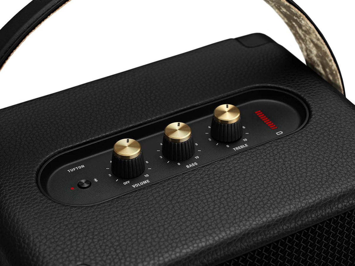 Marshall Tufton 1005924 Głośnik Bluetooth, Czarny, 20 h, 4.9 kg