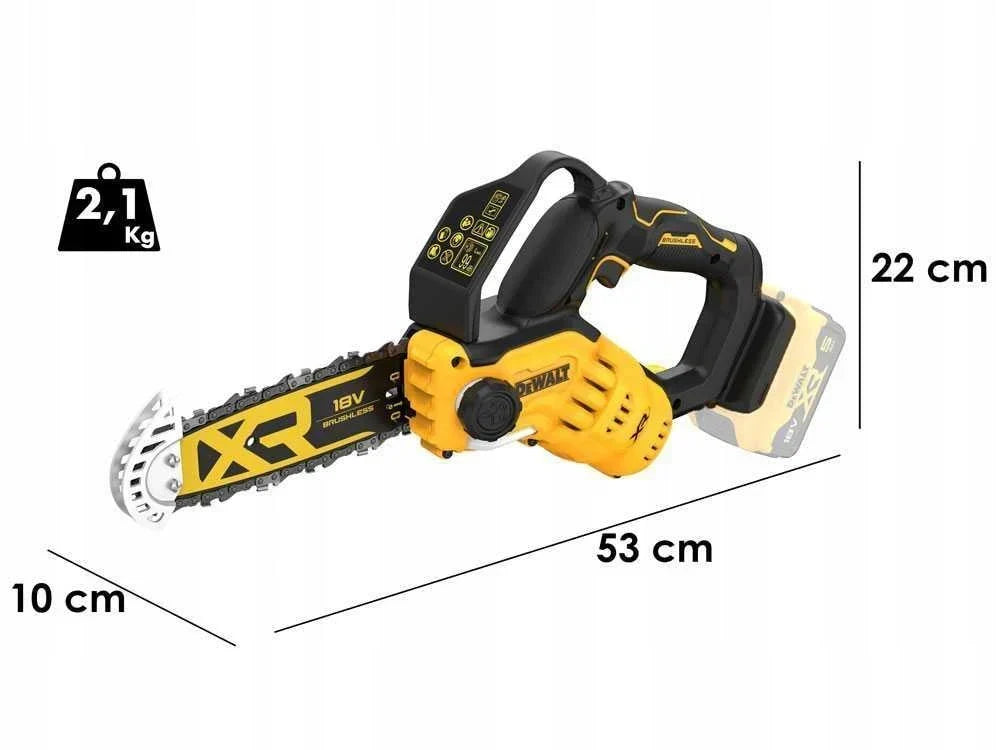 DeWalt DCMPS520n Akumulatorowa Piła Łańcuchowa Mała Piła Do Drewna 18V