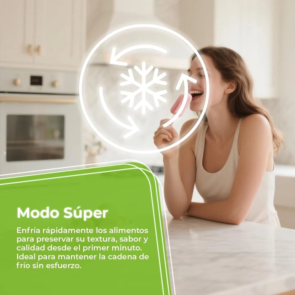 Aspes Congelador Horizontal Blanco ACHH4500EDC. Pojemność 418 litrów, Dual Cooling, 2 kosze, Niski Poziom Hałasu, Klasa Efektywności Energetycznej E