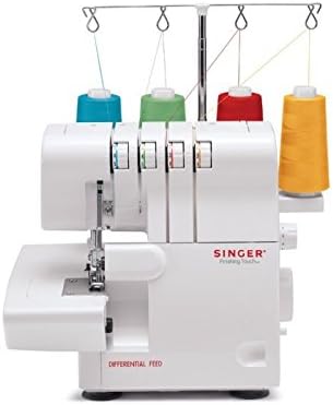 Singer 14SH654 – Owerlok, 1300 ściegów/min, Biały