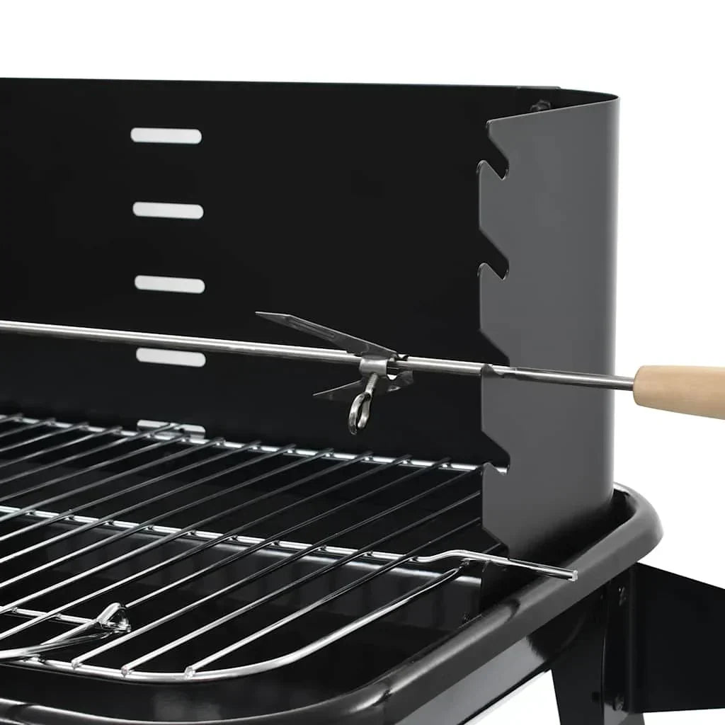 Grill węglowy na kółkach Vidaxl