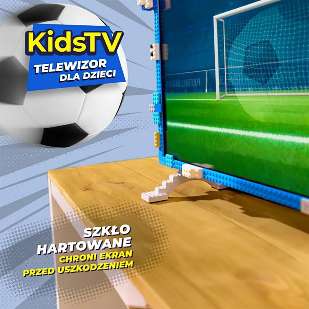 32-calowy telewizor dziecięcy KIVI KidsTV, LED, Full HD, niebieski