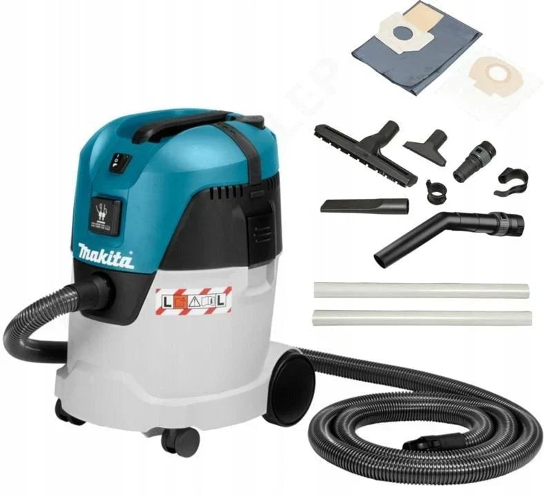 ODKURZACZ PRZEMYSŁOWY WARSZTATOWY SUCHO MOKRO 1000W 25 L VC2512L Makita