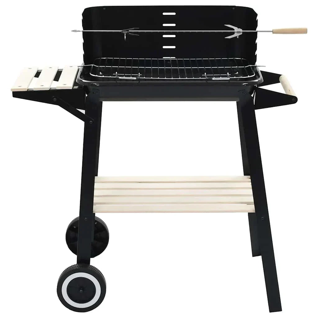 Grill węglowy na kółkach Vidaxl