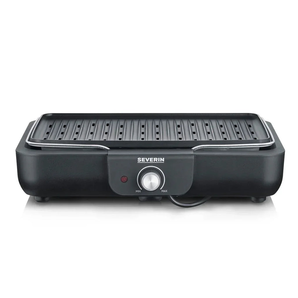 Grill stołowy z płytą grillową Severin PG 8556 - 2300 W czarny