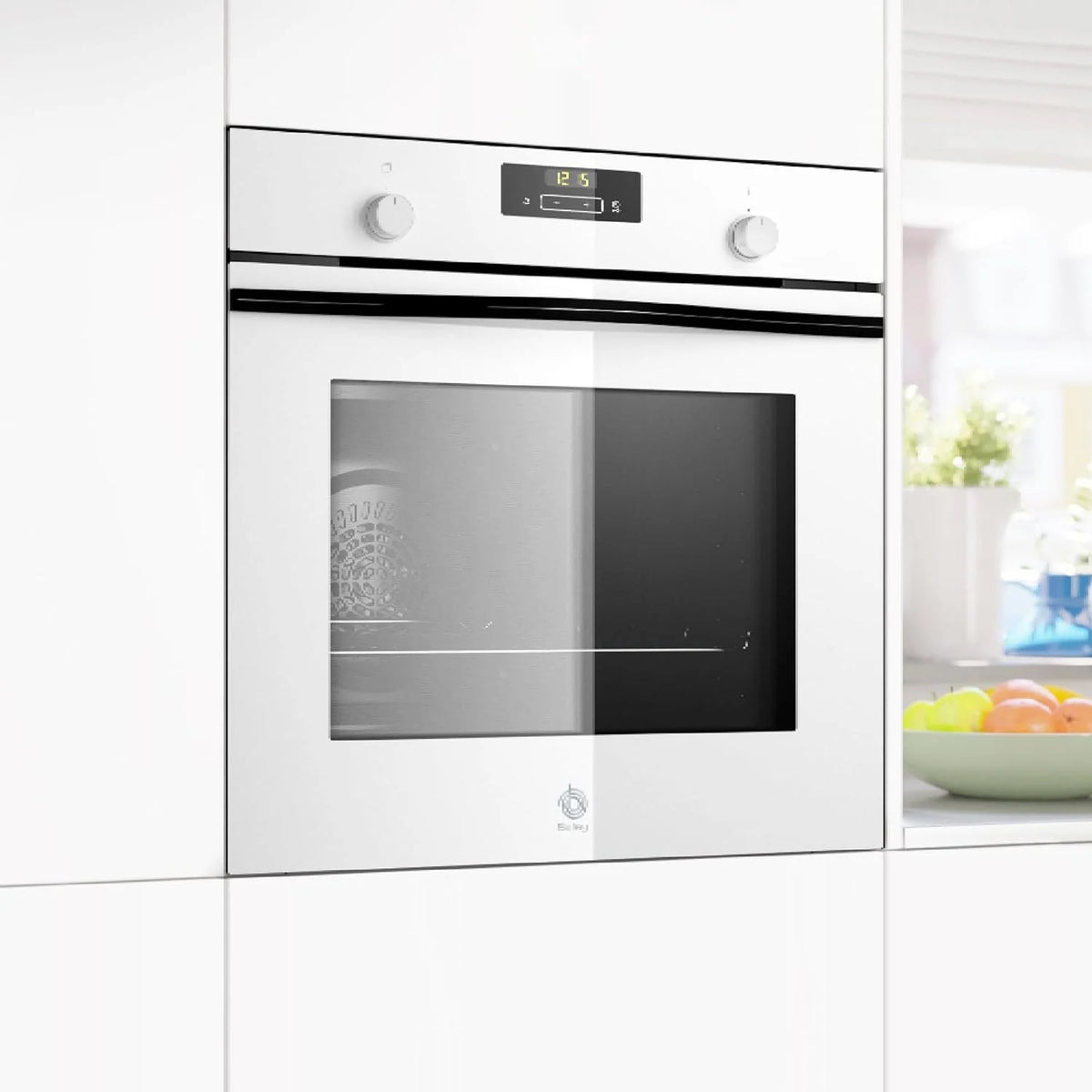Balay – Piekarnik wielofunkcyjny, szerokość 60 cm, 71L, Seria Cristal, Funkcja frytkownicy powietrznej, Aqualisis, biały, 3HB5159B4