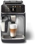 Philips Ekspres automatyczny do kawy 5500-20 Series, Kawa gorąca i mrożona, System mleczny LatteGo Quick Clean, 40% cichszy dzięki SilentBrew, QuickStart, Szary (EP5544/50)