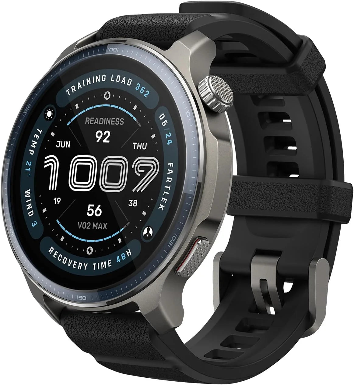 Amazfit Balance 2 Smartwatch Męski 47 mm, Wyświetlacz AMOLED 1,5" ze Szkła Szafirowego, Smartwatch z NFC, GPS, Bateria 21 Dni, Ponad 170 Trybów Sportowych, Hyrox, Golf, dla Androida i iPhone'a