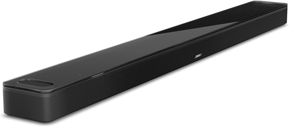 Bose Smart Ultra Soundbar, soundbar z Dolby Atmos oraz Alexą i bezprzewodowym Bluetooth AI, system dźwięku przestrzennego do telewizora, Czarny