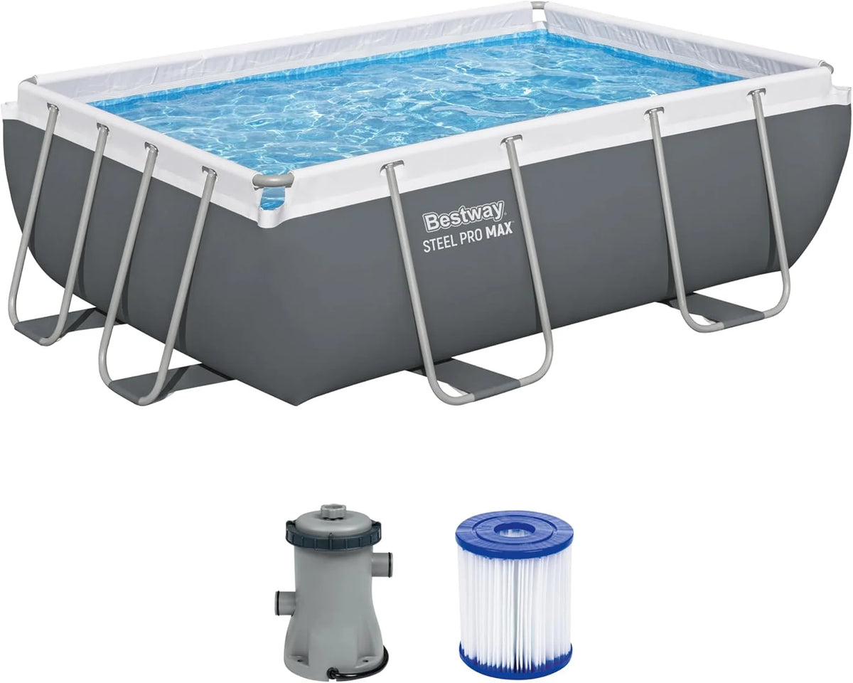 Bestway Basen prostokątny 2,82 m x 1,96 m x 84 cm