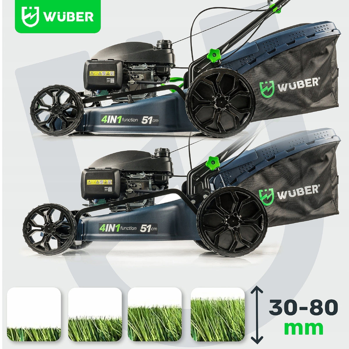 PETROL LAWNMOWER HONDA ENGINE POWERFUL SELF-PROPELLED LAWNMOWER + OIL
