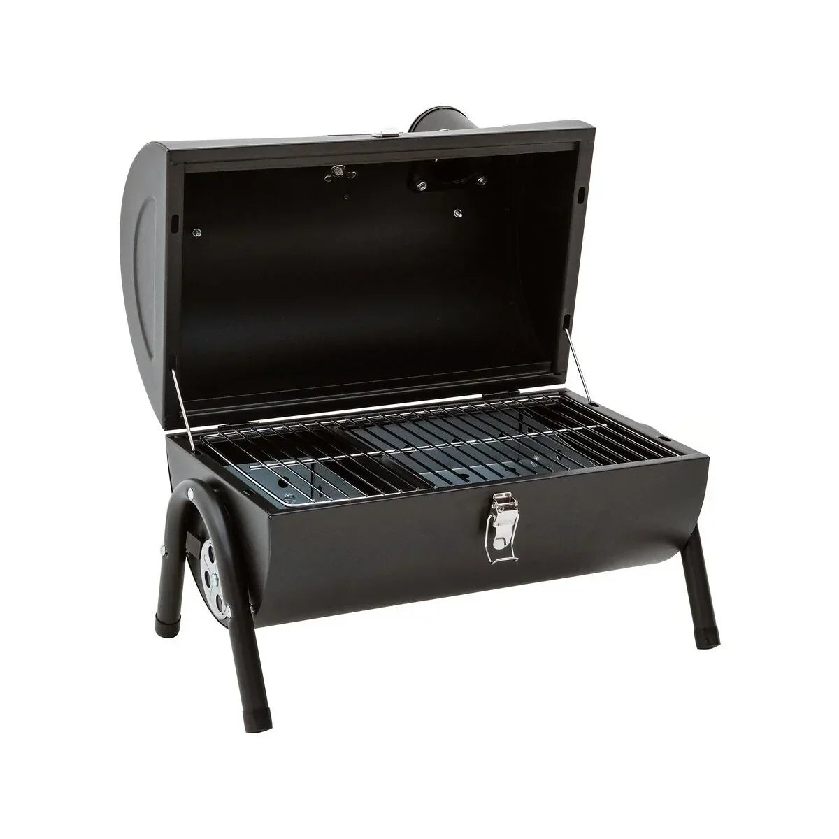 Przenośny Grill Węglowy „kapitan” – 42 X 27 X 43 Cm – Czarny