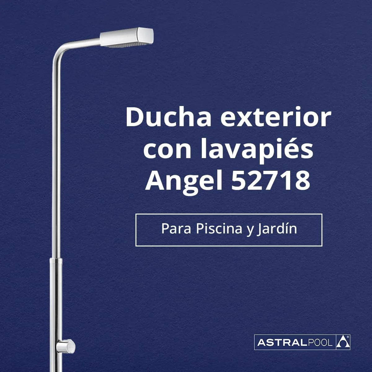 Astralpool - 52718 Angel Prysznic basenowy ze spłukiwaniem stóp