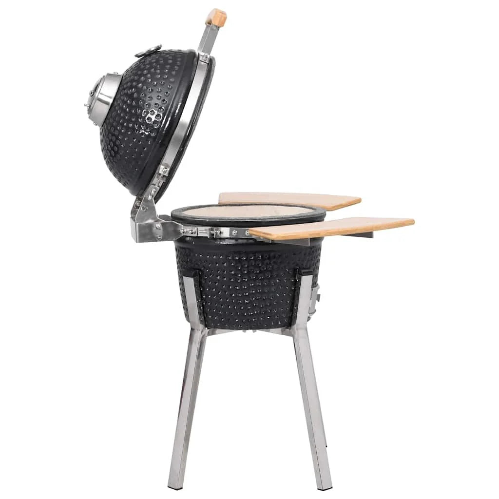 Grill Węglowy Ceramiczny Kamado Grill Ogrodowy 81 cm VidaXL