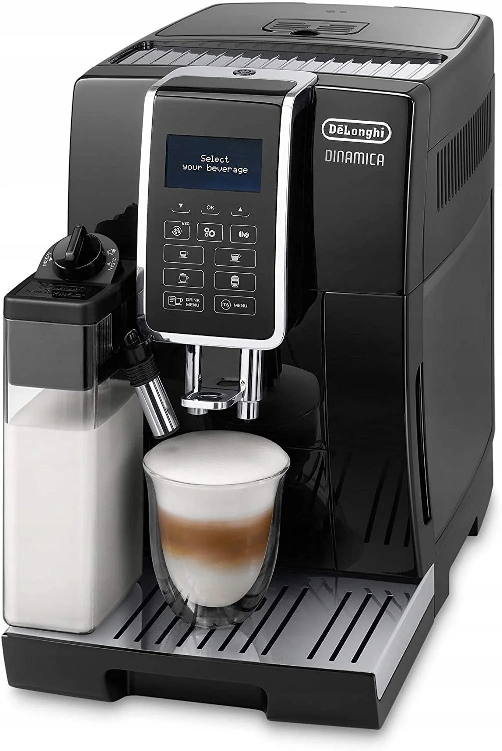 De'Longhi ECAM 350.55B automatyczny ekspres ciśnieniowy 1450 W, czarny