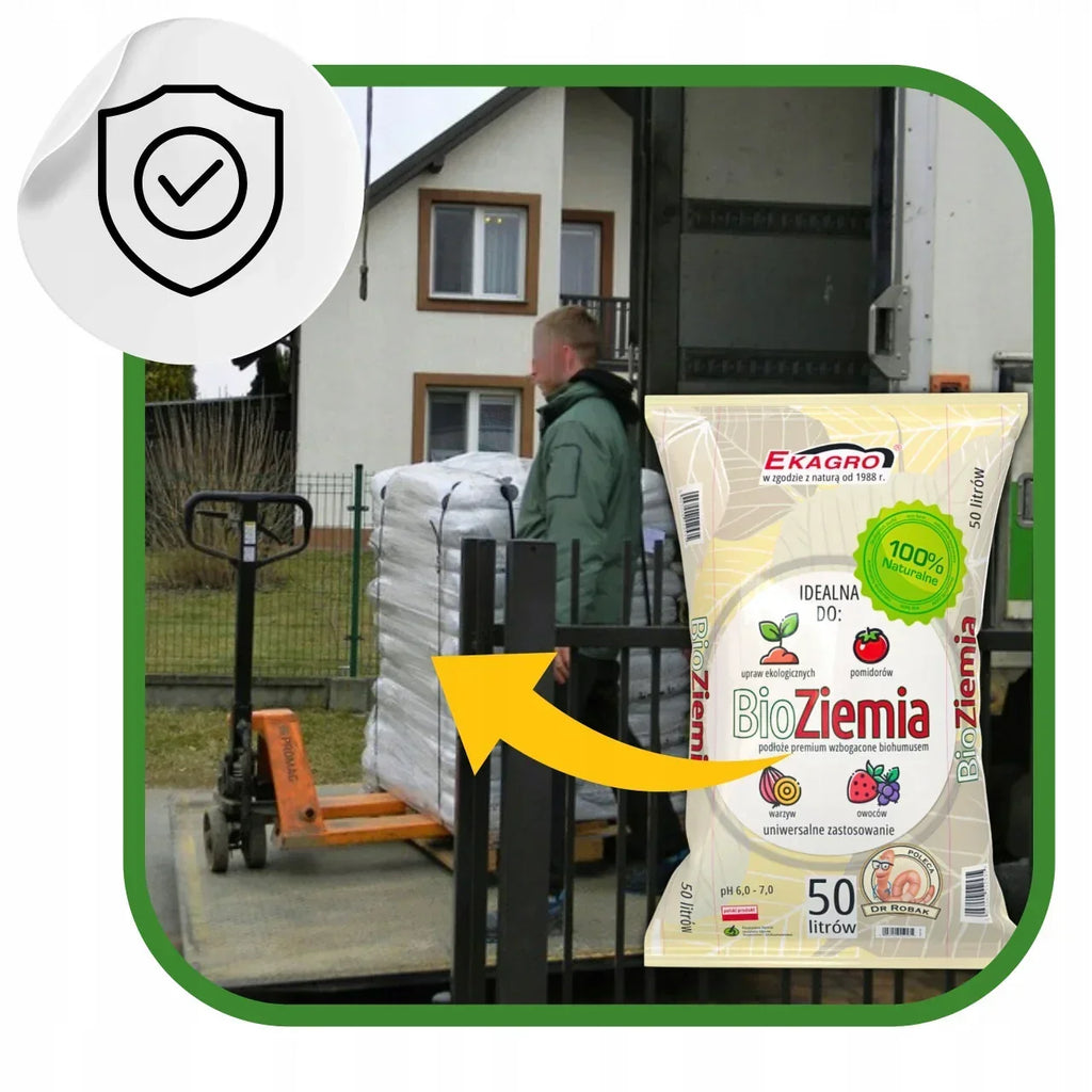 BIO Ziemia ogrodowa Kompost 1050L do pomidorów, warzyw, rozsad PALETA