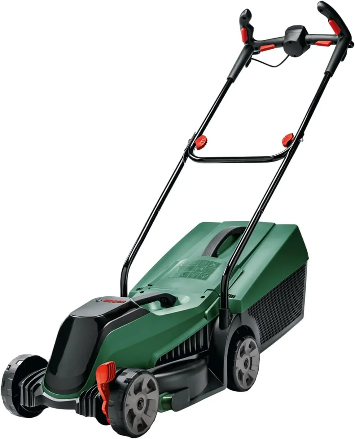Bosch Home and Garden 06008B9A07 CityMower Akumulatorowa kosiarka do trawy, 18 V, 1 akumulator 4,0 Ah, szerokość koszenia: 32 cm, trawniki do 300 m², opakowanie kartonowe