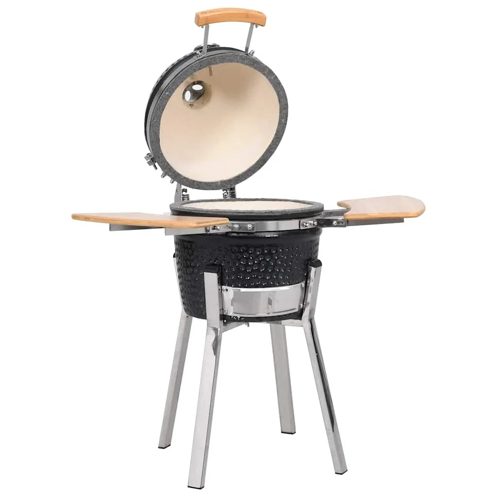 Grill Węglowy Ceramiczny Kamado Grill Ogrodowy 81 cm VidaXL