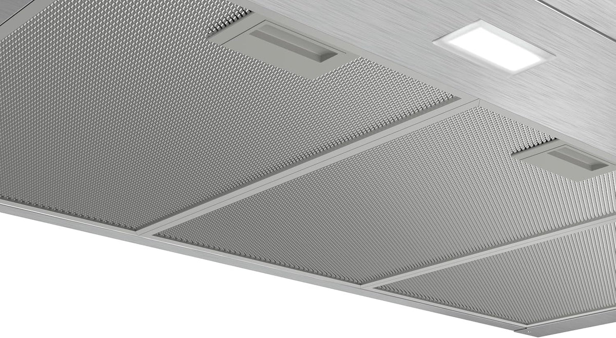 Bosch - Okap kominowy, 90 cm, seria 2, sterowanie mechaniczne, oświetlenie LED, stal nierdzewna, DWB96BC50
