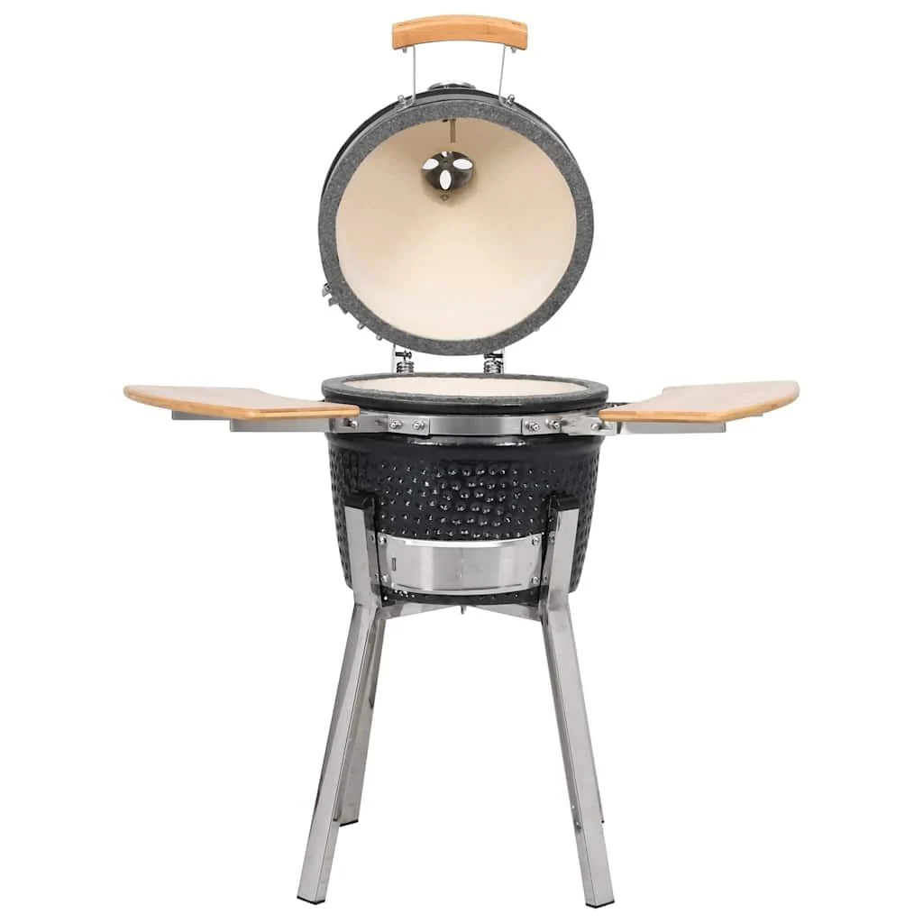 Grill Węglowy Ceramiczny Kamado Grill Ogrodowy 81 cm VidaXL