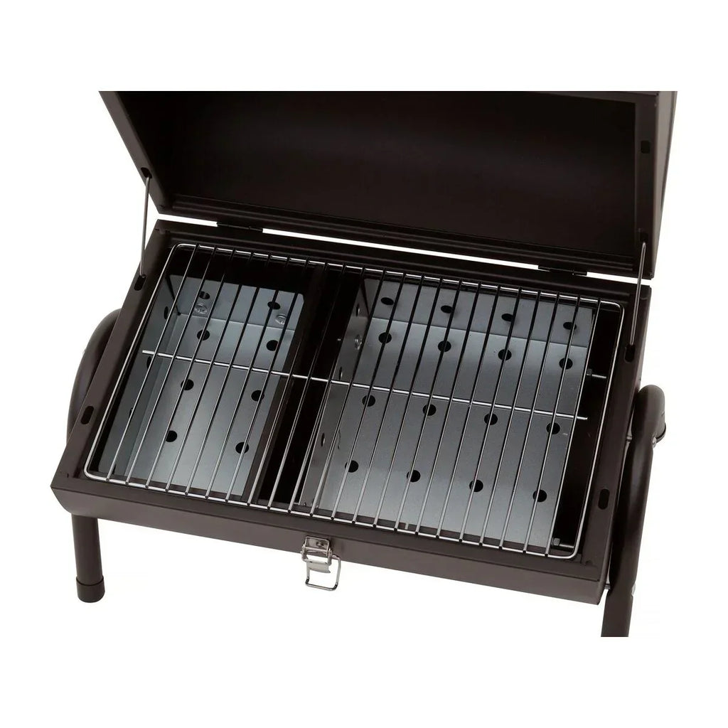 Przenośny Grill Węglowy „kapitan” – 42 X 27 X 43 Cm – Czarny
