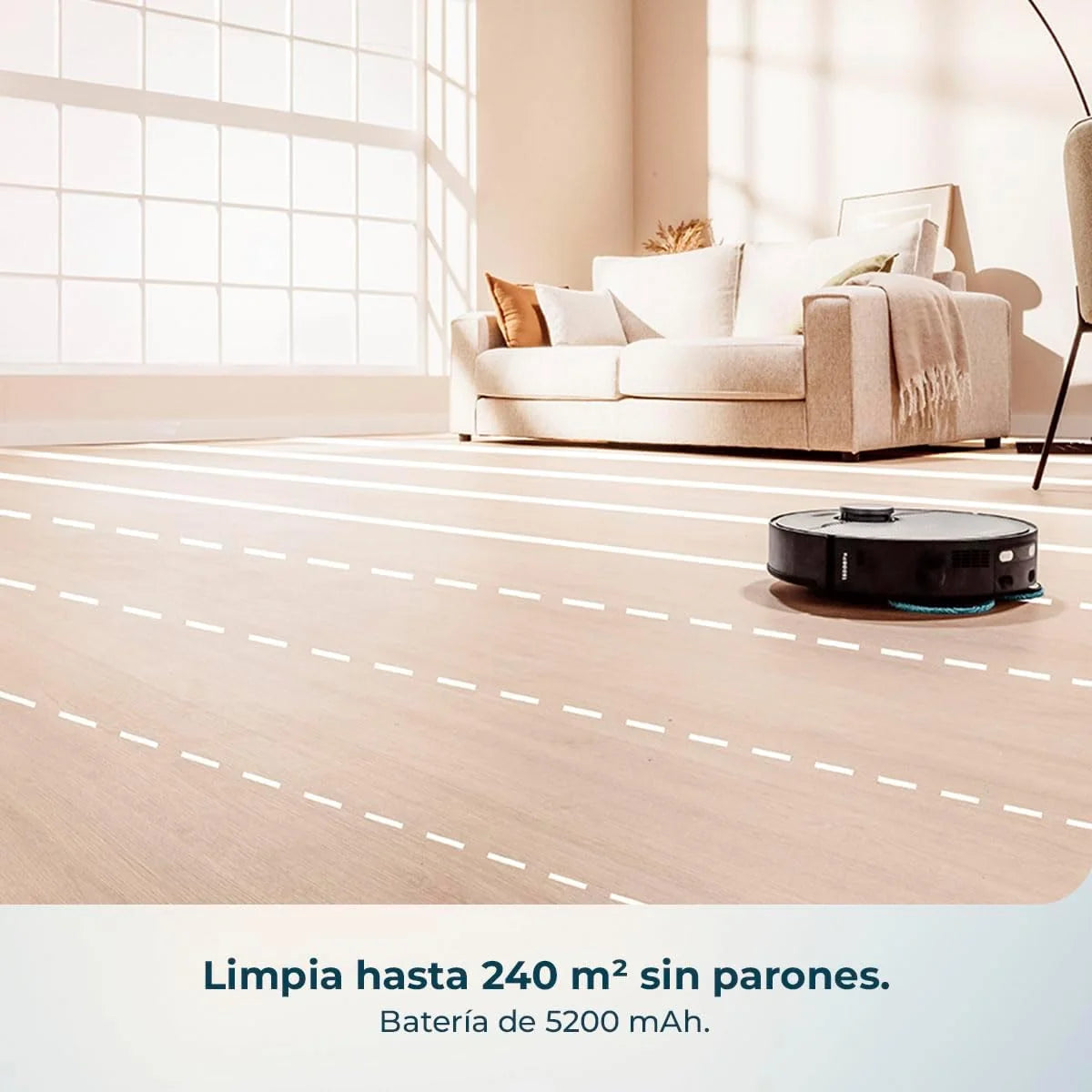 Robot sprzątający Cecotec z funkcją mopowania, sztuczną inteligencją i stacją samoczyszczącą Conga X70. Silnik o mocy ssącej 15000Pa, stacja 4 w 1, technologia laserowa, obrotowe mopy, szczotka boczna, aplikacja i Bluetooth