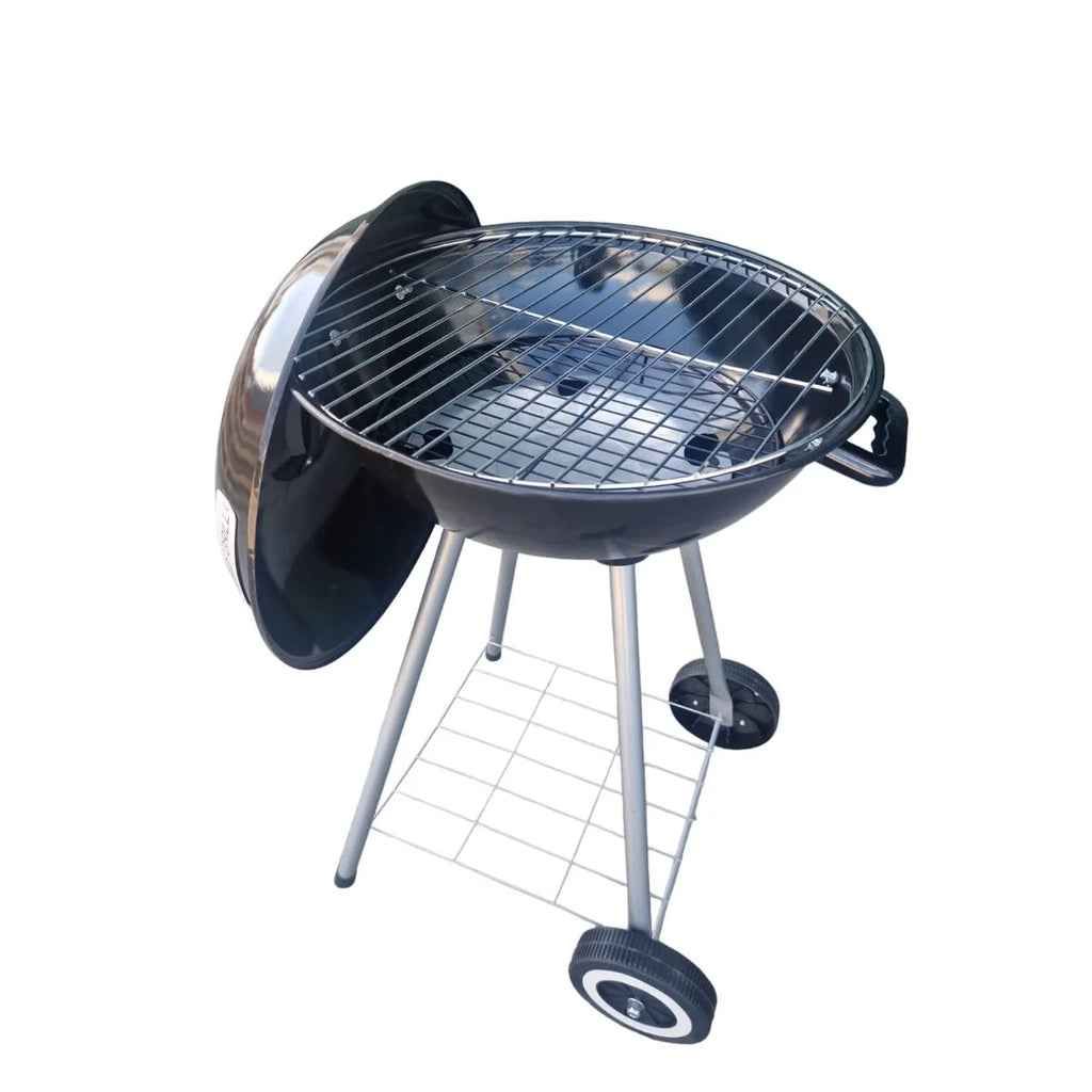 Grill węglowy Elecsan 18,5 cala z kółkami i pokrywą