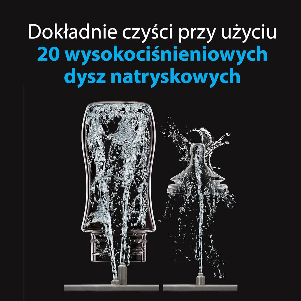 Baby Brezza Myjka do butelek Pro – urządzenie do czyszczenia butelek dziecięcych 3 w 1; mycie, sterylizacja, suszenie – uniwersalne czyszczenie wszystkich butelek: plastikowych + szklanych + smoczków
