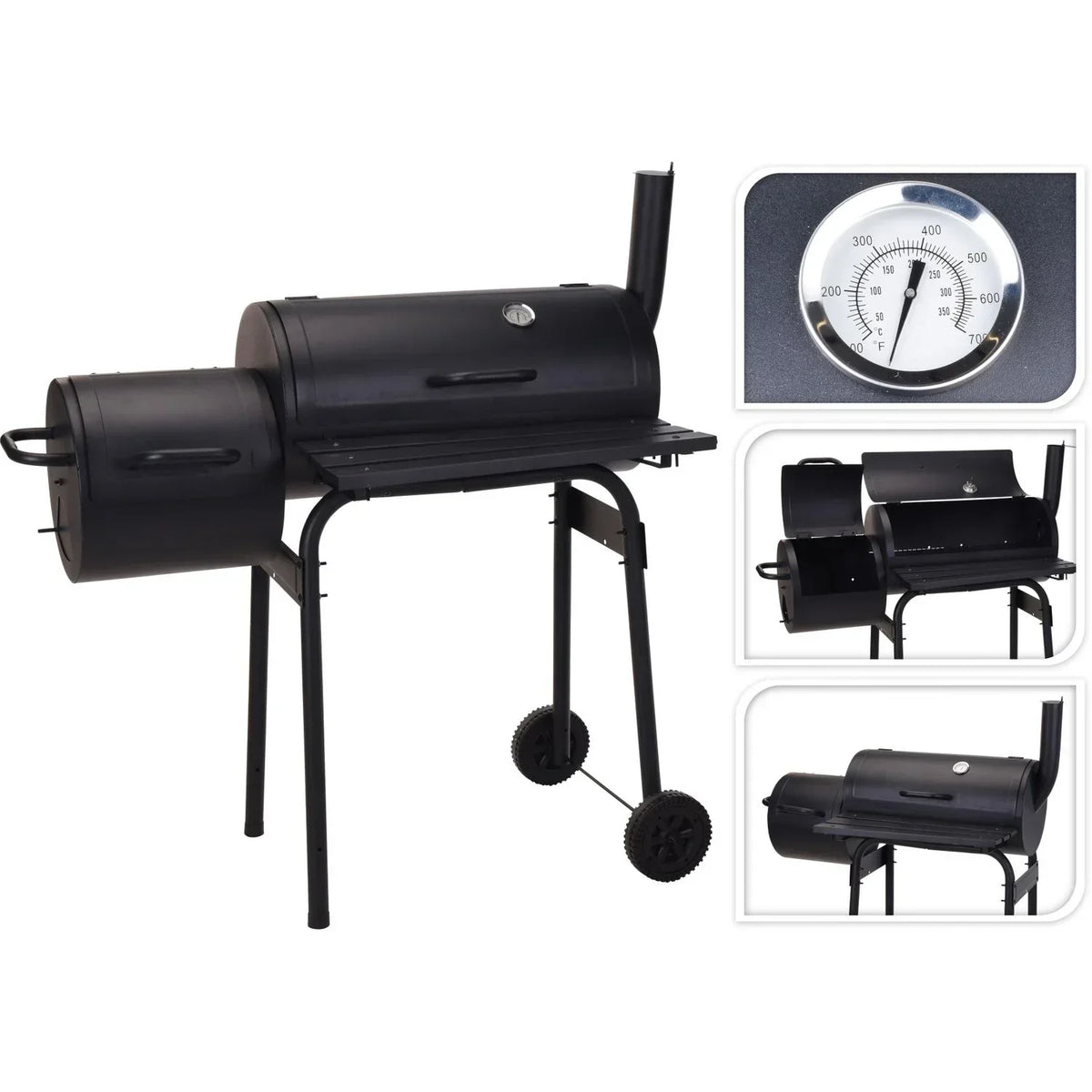 Grill węglowy + wędzarnia Jamaica