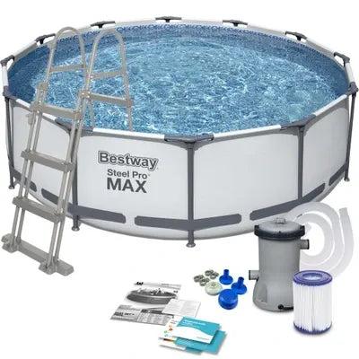 STEEL PRO MAX™ FRAME POOL 366x122cm BESTWAY 11-in-1 SET